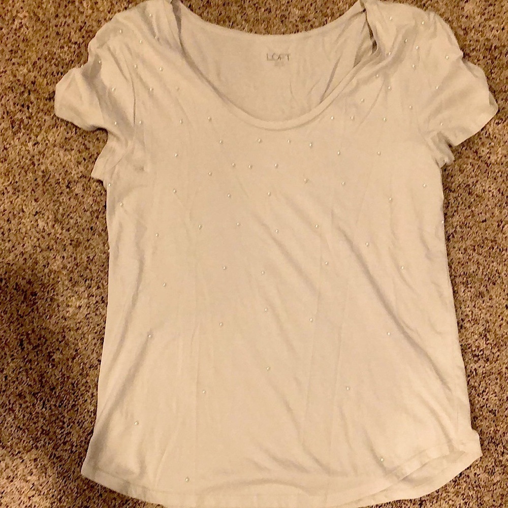 Loft gray tshirt